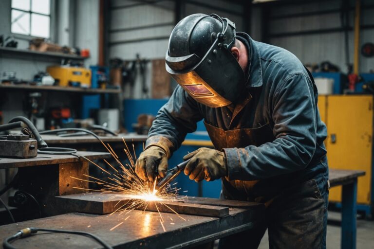 welder working